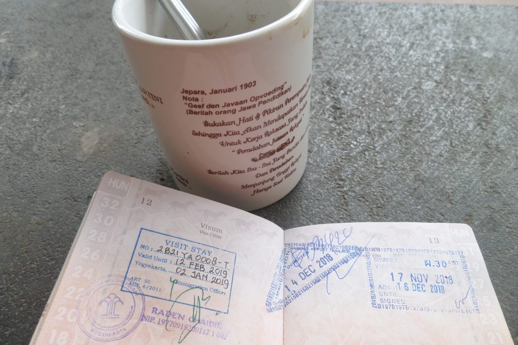 Indonesian visa extended