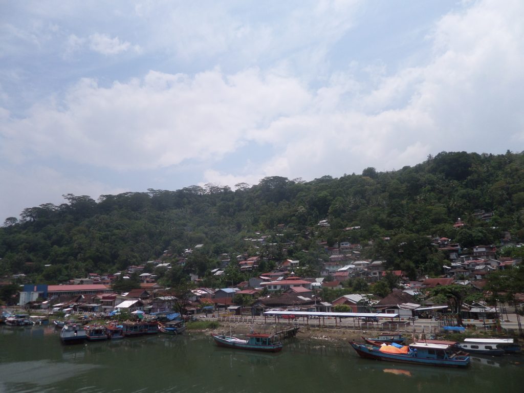 Padang over the Siti Nurabaya Bridge