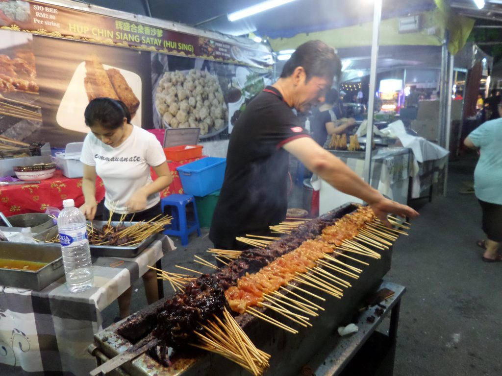 Satay, Kuching Food Fair